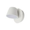 Aplique De Pared Led Alpinaluz "flexcup" 6w 2700k Diseño Rotatorio, En Blanco