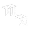 Pack Muebles De Salon Nordico - Conjunto De Salon + Mesa Suecia + 4 Sillas Blanco