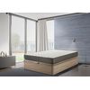 Cama Canape Abatible Blanco 105x190 Cm + Colchon Top Viscoelastico De 28 Cm