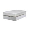 Cama Canape Abatible Blanco 135x190 Cm + Colchon Top Viscoelastico De 28 Cm