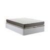 Cama Canape Abatible Blanco 150x190 Cm + Colchon Basico De 18 Cm