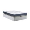 Cama Canape Abatible Blanco 150x190 Cm + Colchon Viscoelastico De 23 Cm