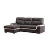 Sofa Cama Chaise Longue Old Farrar 255cm Negro, Chaise Izquierdo