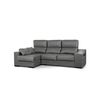 Sofa Chaise Longue Angelita Con Arcon 265cm Gris, Chaise Izquierdo