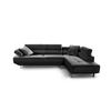 Sofa Rinconera Chaise Longue Executive 262cm Negro, Chaise Derecho