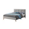 Cama De Matrimonio Barley 135cm Gris