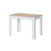 Mesa De Comedor O Cocina Rustic 140cm Blanco Y Cambria