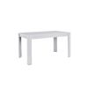 Mesa De Comedor O Cocina Rustic 140cm Blanco Y Cambria