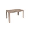 Mesa De Comedor O Cocina Rustic 140cm Blanco Y Cambria