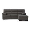 Sofa Chaise Longue Reversible Golden 205cm Gris Oscuro