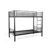 Litera Metalica Doble Cama 90cm As110 Negro