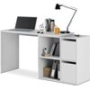 Mesa De Escritorio Multiposicion Adapta, Blanco 152x74 Cm