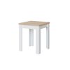 Mesa Auxiliar Extensible Feroe 134cm. Comedor O Cocina Blanco Y Cambria