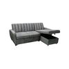 Sofa Cama Chaise Longue Rio 219cm Gris En Terciopelo