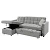 Sofa Cama Chaise Longue Kris 210cm Gris