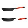 Castey Induction Sarten Induction 16 Cm Mango Rojo