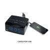 Radio Reloj Desp. Con Usb Y Aur. In Tme