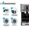 Cafetera Expresso Manual 15 Bares 2 Tazastm Electron Con 3 Funciones 1200w