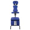 Mobiclinic, Silla De Masaje, Plegable, Regulable, Hasta 250 Kg, Con Bolsa De Transporte, Azul