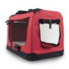 Transportín Para Mascotas | Talla M | Soporta 10 Kg | 57x38x44 Cm | Plegable | Rojo | Balú | Mobiclinic