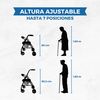 Andador Para Ancianos Mobiclinic Aluminio Ligero Y Plegable Frenos Con Asiento Cesta Y 4 Ruedas Prado Verde