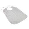 Mobiclinic, Babero Para Adultos, Para Ancianos, Reutilizable, Protector De Ropa, Delantal, Impermeable, Lavable, Con Bolsillo, Blanco