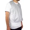 Mobiclinic, Babero Para Adultos, Para Ancianos, Reutilizable, Protector De Ropa, Delantal, Impermeable, Lavable, Con Bolsillo, Blanco