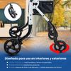 Andador Para Ancianos Estrecho Mobiclinic Plegable Freno Y Bolsa Sistema Subebordillo Ruedas Giratorias Olimpo