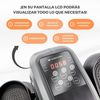 Pedales Estáticos Mobiclinic Veleta 10 Velocidades 3 Programas Pedaleador Eléctrico Pantalla Lcd 60w Resistencia Ajustable Mando Pedales Antideslizantes Motor Silencioso