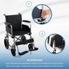 Silla De Ruedas Plegable Mobiclinic Marsella Ruedas Extraíbles Ancho 46 Cm Reposapiés Y Reposabrazos Abatibles