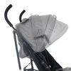 Mobiclinic Kids Carrito Bebe Elefant Plegable Reclinable Ruedas Extraíbles Arnés Ajustable 5 Puntos Ligera Gris