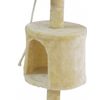 Árbol Rascador Para Gatos 3 Alturas 40x40x112cm Soporta 10kg Silvestre Mobiclinic