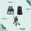 Pack Kids Especial Mobiclinic Viaje Silla De Paseo Trona De Viaje Silla De Coche Seguridad Comodidad