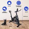 Bicicleta De Spinning Mobiclinic 6 Kg Regulable Pantalla Lcd Soporte Para Movil Pulsómetro Bicicleta Estatica Teide