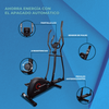 Cardio  Bicicleta Elíptica  Rueda De Abdominales  Rodillo Multifuncional