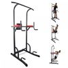 Fitness Mobiclinic Estación De Fondos Multifit Altura Y Respaldo Regulables Power Tower Dip Station Torre Multifuncional Resistente Hasta 200 Kg Gimnasio En Casa Pull-up