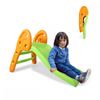 Tobogán Infantil Resistente Ligero Bordes Redondeados Peldaños Antideslizantes Máx. 35 Kg Verde Dino Xl