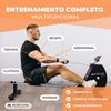 Máquina De Remo Rowfit Mobiclinic Plegable Volante De Inercia 6 Kg 8 Niveles De Resistencia 120 Kg Negro