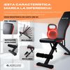 Banco De Entrenamiento Multifunción Mobiclinic Plegado Ultra Compacto Flexfit Max 200 Kg Regulable Asa De Transporte