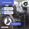 Silla De Coche Infantil Silla De Coche Bebe Mobiclinic Grupo 2/3 Giro 360º I-size Evolutiva 40 - 150 Cm Reclinable Ajustable Grupo 0/1/2/3 Lionfix Pro