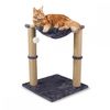 Árbol Rascador Para Gatos Mobiclinic Con Hamaca 40 X 40 X 50 Cm Ligero Resistente Máx. 10 Kg Milo