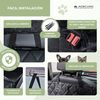 Cubre Asientos De Coche Para Perros Mobiclinic Universal Antideslizante Impermeable Bolsillo Lateral Negro Sammy