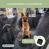 Cubre Asientos De Coche Para Perros Mobiclinic Universal Antideslizante Impermeable Bolsillo Lateral Negro Sammy