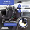 Silla De Coche Infantil Mobiclinic Isofix 15-36kg 3,5-12 Años Grupo 2/3 100-150 Cm 10 Posiciones Reclinable 3 Posiciones Protecciones Laterales Lionfix Max