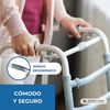 Andador Para Ancianos Mobiclinic Andador Regulable Plegable Aluminio Ultraligero Max. 100 Kg Mezquita