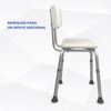 Silla De Baño Marisma Mobiclinic Altura Regulable Respaldo Asiento En U