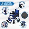 Silla De Ruedas  Mobiclinic Vip  Plegable  Reposabrazos Y Reposapiés Extraíbles  Maestranza