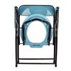 Silla Con Wc | Plegable | Reposabrazos | Asiento Ergonómico | Conteras Antideslizates | Timón | Mobiclinic