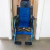 Silla De Ruedas  Mobiclinic Plegable  Aluminio  Frenos En Manetas  Ancho Asiento 46cm  Azul  Pirámide