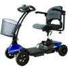 Scooter Movilidad Reducida  Mobiclinic Auton. 10 Km  4 Ruedas Movilidad Reducida Desmontable  12v  Azul  Virgo